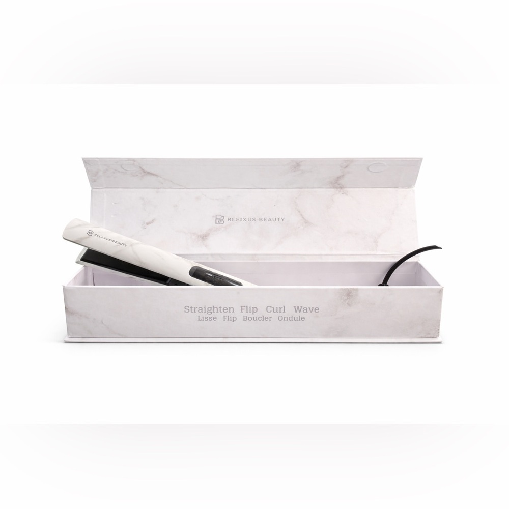 Relaxus Beauty White Marble Hair Straightener - Picture 4 of 5